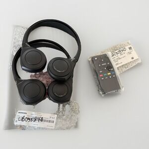 2018-2021 Honda Odyssey Touring Ceiling  Wireless Headphones (2) & Remote NEW